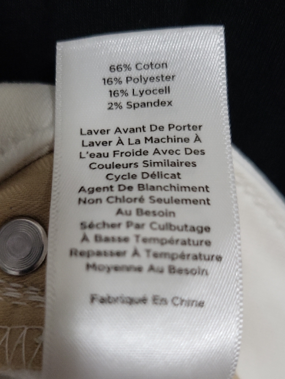 Talbots White Flawless 5 Pocket Boyfriend Jeans - Picture 5 of 9
